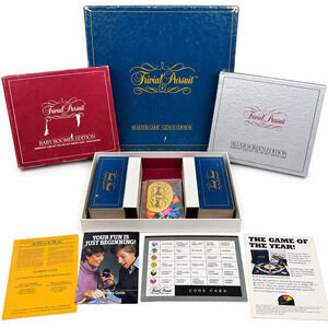 Vintage Trivial Pursuit Lot Genus Master + Baby Boomer + Silver Screen Set